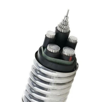 YJLHS 3*300 + 1*150mm² 0,6/1KV Harvinaisten maametallien alumiiniseosjohdin XLPE-lukitus, paljas panssaroitu virtajohto